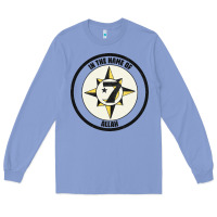 Colony Blue five percent nation of islam vintage look design Long Sleeve Tee - linhVisuals