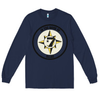 Navy five percent nation of islam vintage look design Long Sleeve Tee - linhVisuals