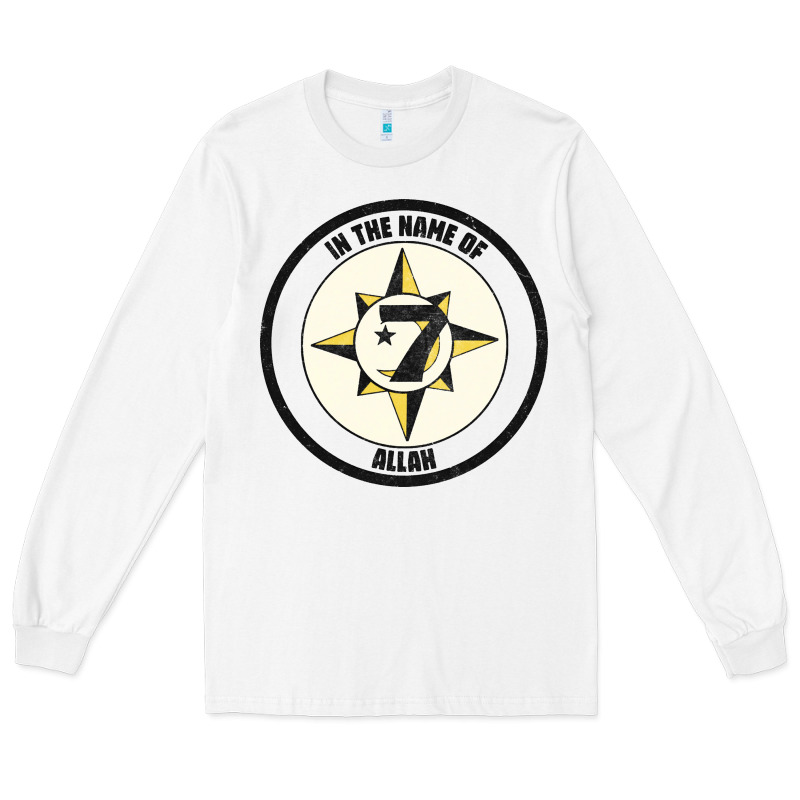 Five Percent Nation Of Islam Vintage Look Design Long Sleeve Tee by linhVisuals | Teevron