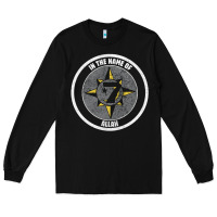 Black five percent nation of islam vintage look design Long Sleeve Tee - linhVisuals