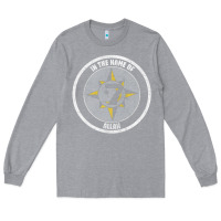 Heather Grey five percent nation of islam vintage look design Long Sleeve Tee - linhVisuals