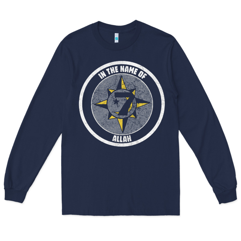 Five Percent Nation Of Islam Vintage Look Design Long Sleeve Tee by linhVisuals | Teevron