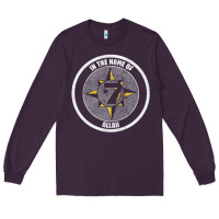 Plum five percent nation of islam vintage look design Long Sleeve Tee - linhVisuals