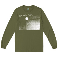 Army Green galaxie 500 Long Sleeve Tee - linhVisuals
