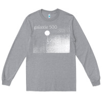 Heather Grey galaxie 500 Long Sleeve Tee - linhVisuals