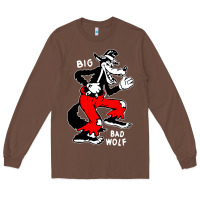 Chestnut big bad wolf Long Sleeve Tee - linhVisuals