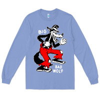 Colony Blue big bad wolf Long Sleeve Tee - linhVisuals