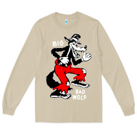 Mushroom big bad wolf Long Sleeve Tee - linhVisuals