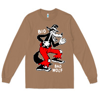 Toasted Coconut big bad wolf Long Sleeve Tee - linhVisuals