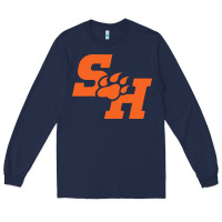 Navy The SHSU Athletics Long Sleeve Tee - linhVisuals