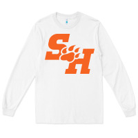 White The SHSU Athletics Long Sleeve Tee - linhVisuals