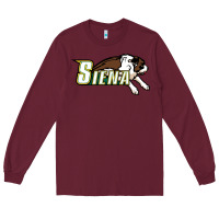 Burgundy The Siena Saints Long Sleeve Tee - linhVisuals