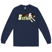 Navy The Siena Saints Long Sleeve Tee - linhVisuals