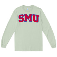 Matcha The SMU Athletics wordmark Long Sleeve Tee - linhVisuals