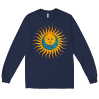 Navy king crimson Long Sleeve Tee - linhVisuals
