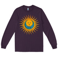 Plum king crimson Long Sleeve Tee - linhVisuals
