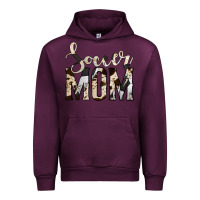 Mauve Wine soccer mom Urban Hoodie - Jasminsmagicworld