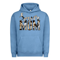 Pigment Pebble Blue soccer mom Urban Hoodie - Jasminsmagicworld