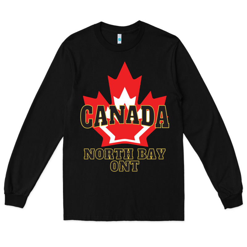 North Bay Ontario On A Cool Long Sleeve Tee by linhVisuals | Teevron