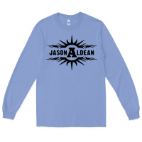 Colony Blue jason aldean Long Sleeve Tee - linhVisuals