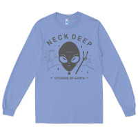 Colony Blue neck deep clässic Long Sleeve Tee - linhVisuals