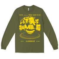 Army Green wolf alice  müsïc Long Sleeve Tee - linhVisuals
