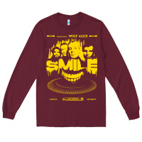 Burgundy wolf alice  müsïc Long Sleeve Tee - linhVisuals