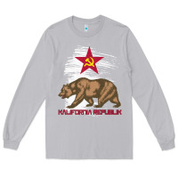 Moon Dust california republic communist kalifornia t shirt Long Sleeve Tee - linhVisuals