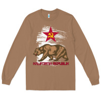 Toasted Coconut california republic communist kalifornia t shirt Long Sleeve Tee - linhVisuals