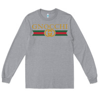 Heather Grey gnocchi Long Sleeve Tee - linhVisuals