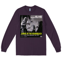 Plum Neil Young Long Sleeve Tee - linhVisuals