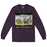 Plum Neil Young Long Sleeve Tee - linhVisuals