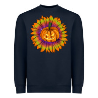 Halloween Sunflower Heavyweight Sweatshirt | Teevron