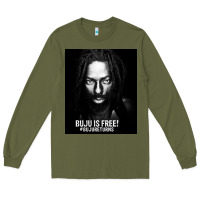Army Green buju banton reggae Long Sleeve Tee - linhVisuals