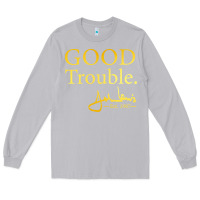 Moon Dust good trouble john lewis signature Long Sleeve Tee - linhVisuals