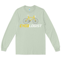 Matcha cycologist funny cycling and bicycle sport design cycler humor gift bi Long Sleeve Tee - linhVisuals