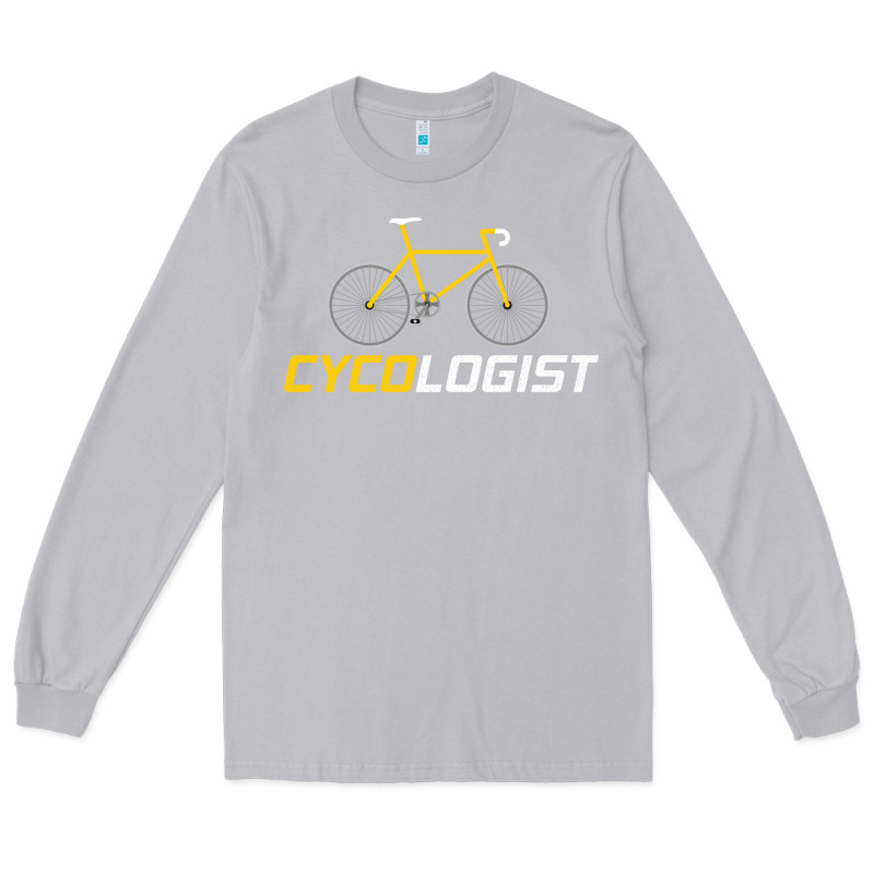 Cycologist Funny Cycling And Bicycle Sport Design Cycler Humor Gift Bi Long Sleeve Tee by linhVisuals | Teevron