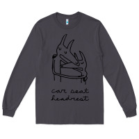 Smoke Car Seat Headrest Long Sleeve Tee - linhVisuals
