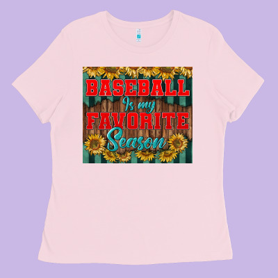 Baseball Is My Favorite Season Tumbler Ladies Tee Designed By Bundleandbundleshop