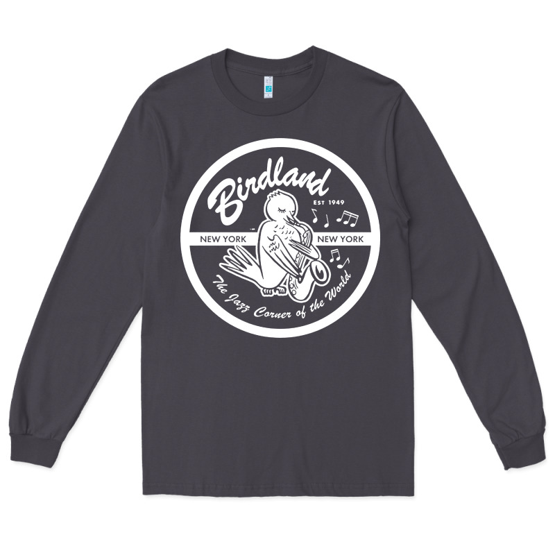 Birdland Jazz Club Long Sleeve Tee by linhVisuals | Teevron