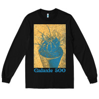 Black galaxie 500 retro vintage look fan design Long Sleeve Tee - linhVisuals