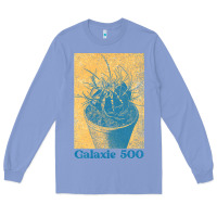 Colony Blue galaxie 500 retro vintage look fan design Long Sleeve Tee - linhVisuals