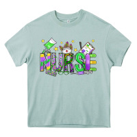 Arona mardi gras nurse Heavy Core Tee - OliviaCreatesArt