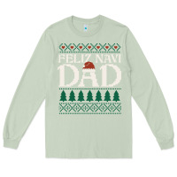 Matcha feliz navi dad ugly christmas sweater funny spanish xmas pun gift for Long Sleeve Tee - linhVisuals