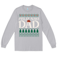Moon Dust feliz navi dad ugly christmas sweater funny spanish xmas pun gift for Long Sleeve Tee - linhVisuals