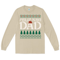 Mushroom feliz navi dad ugly christmas sweater funny spanish xmas pun gift for Long Sleeve Tee - linhVisuals