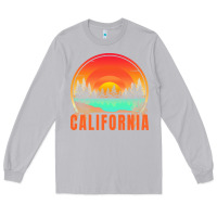 Moon Dust california t  shirt california sunset vintage trees scenery t  shirt Long Sleeve Tee - linhVisuals