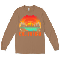 Toasted Coconut california t  shirt california sunset vintage trees scenery t  shirt Long Sleeve Tee - linhVisuals