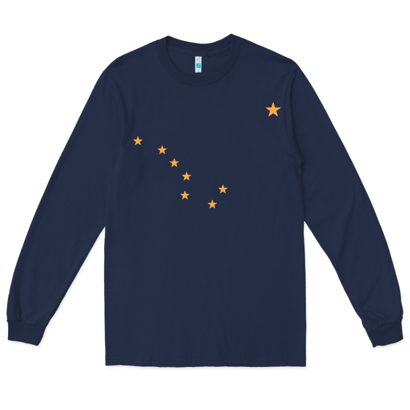 Flag Of Alaska Long Sleeve Tee by linhVisuals | Teevron