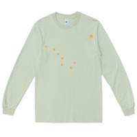 Matcha flag of alaska Long Sleeve Tee - linhVisuals